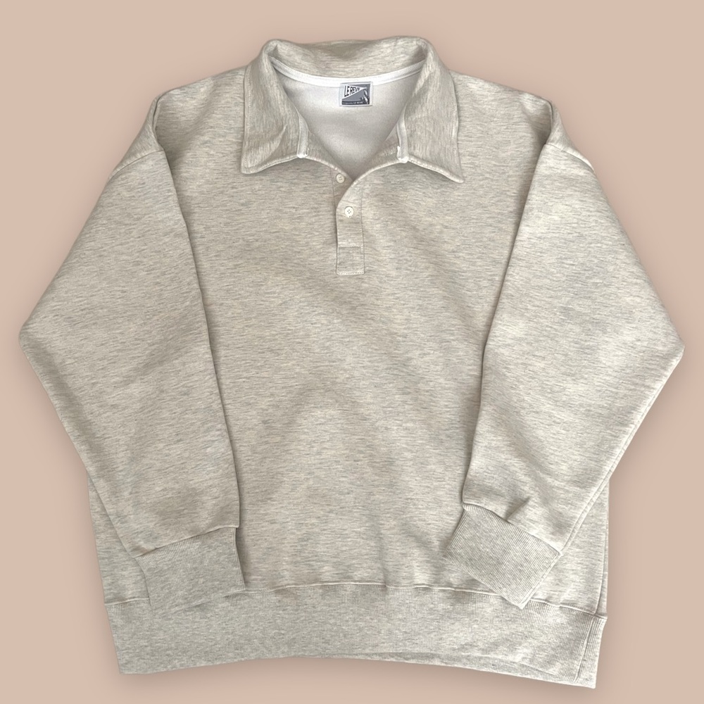 Le Reve Oversized Polo Sweatshirt